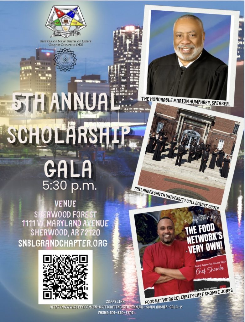 Join us for the 5th Annual Scholarship Gala. To purchase your tickets or become a sponsor scan the QR Code.